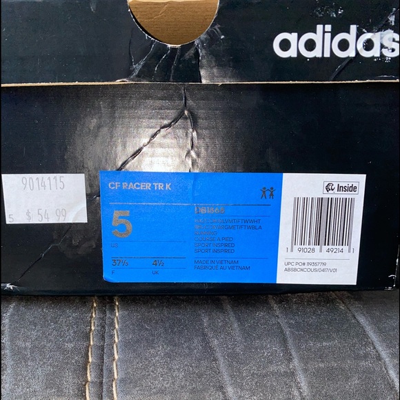 Adidas CF Racer Tr K pink sz 5 - Picture 2 of 5
